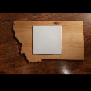 Montana cutting board/cheese board